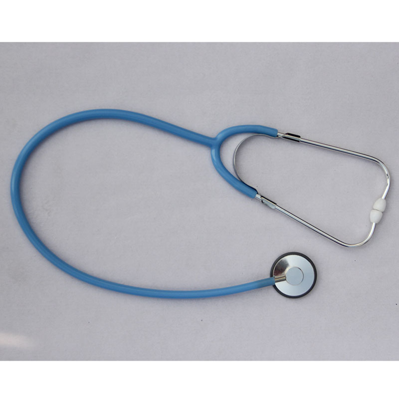 Anti-cold ring single-head stethoscope