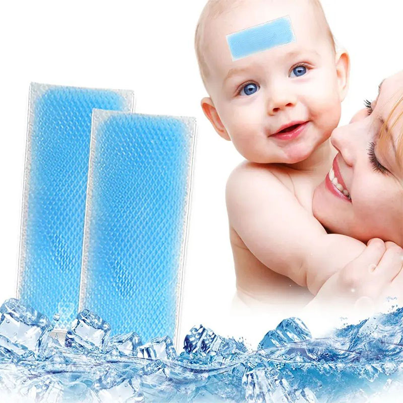 Medical Kids Adults Fever Relief Cooling Gel Patch